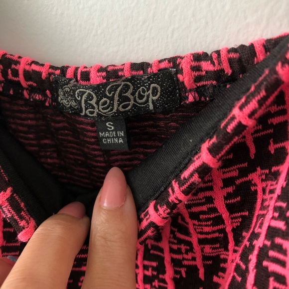 Radiant Mini Pink Dress With Shoulder Straps - Picture 4 of 8